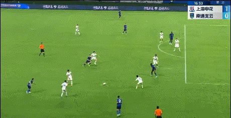 【中超】路易斯双响吴曦破门 申花5比1大胜南通