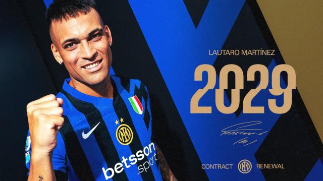 开云体育-官方：国际米兰与劳塔罗续约至2029年