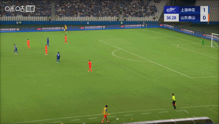 距榜首3分！申花3-3泰山近6轮仅1胜 瓦科戴帽2轮7球王大雷送点