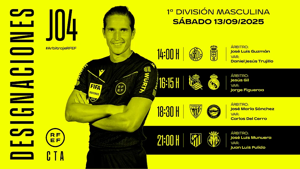 曼萨诺明日主哨皇马客战皇社，他曾取消贝林绝杀球并出红牌